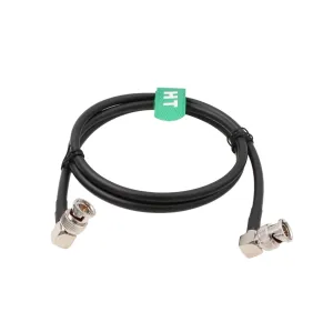 12G 4K Raw SDI Coaxial Video Cable BNC to BNC Canare LV-61S for Sony Alexa DSMC2 Camera Blackmagic SmallHD Atomos Monitor Shielded 1.5M