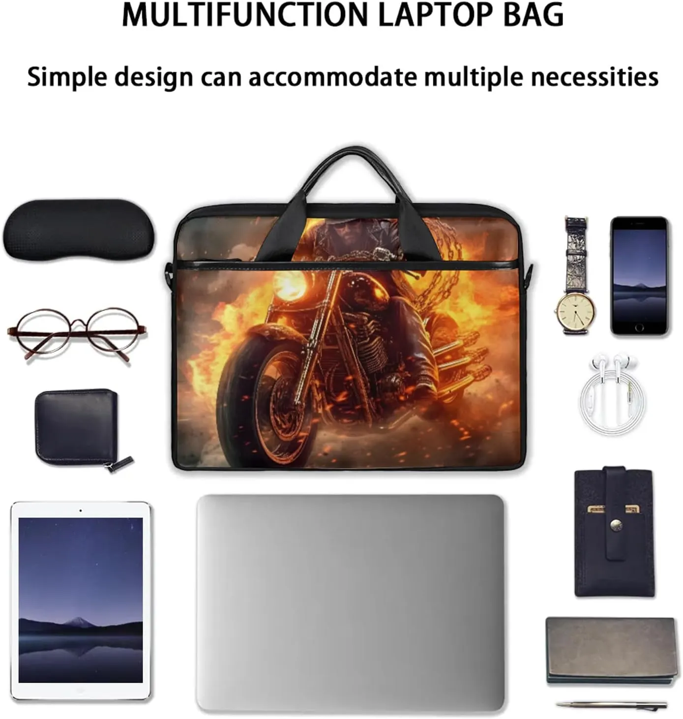 13-15 Inch Trucks Handy Laptop Bag Diggers Shoulder Laptop Bag For Work, School, Travel And More