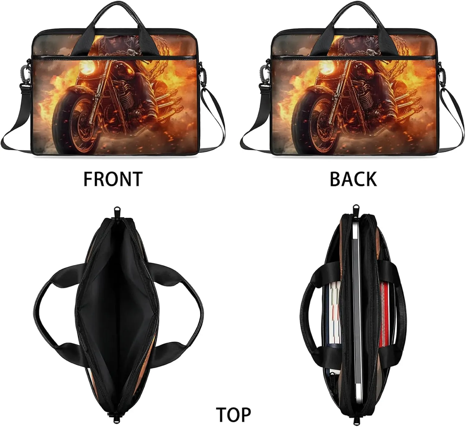 13-15 Inch Trucks Handy Laptop Bag Diggers Shoulder Laptop Bag For Work, School, Travel And More