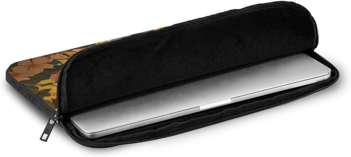 13 Inch Laptop Sleeve Bag Waterproof Shockproof Laptop Case Bag Easter Bunny Eggs Spring Flower Rabbit Computer Skin Bags Lightweight Tablet Carrying Case