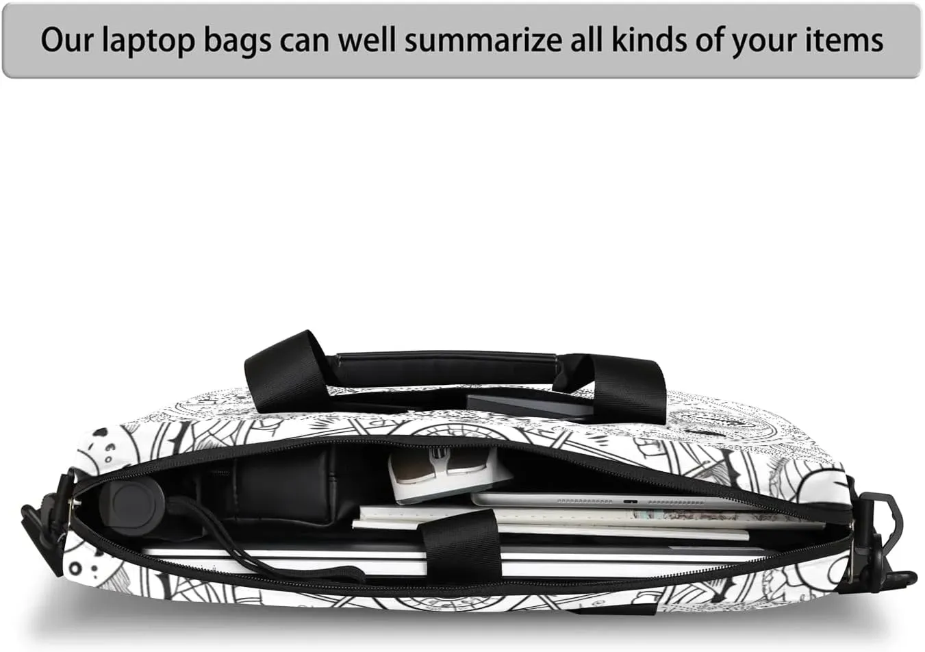 15.7 Inch Laptop Bag Computer Bag for Women Men Laptop Carrying Case with Adjustable Shoulder Strap