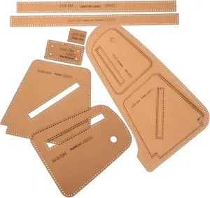1Set Chest Bag Template Accurate Production Patterns for Bags Versatile Stencils for Creative Handmade Projects for