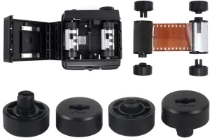 2 Sets 135 35mm to 120 35mm Cassette Accessories 135 Film Cartridge Adapter Canister Converter Panorama Like Xpan Camera for Pentax, Rolleiflex Mamiya Hasselblad Makina Bronica Medium Format Camera