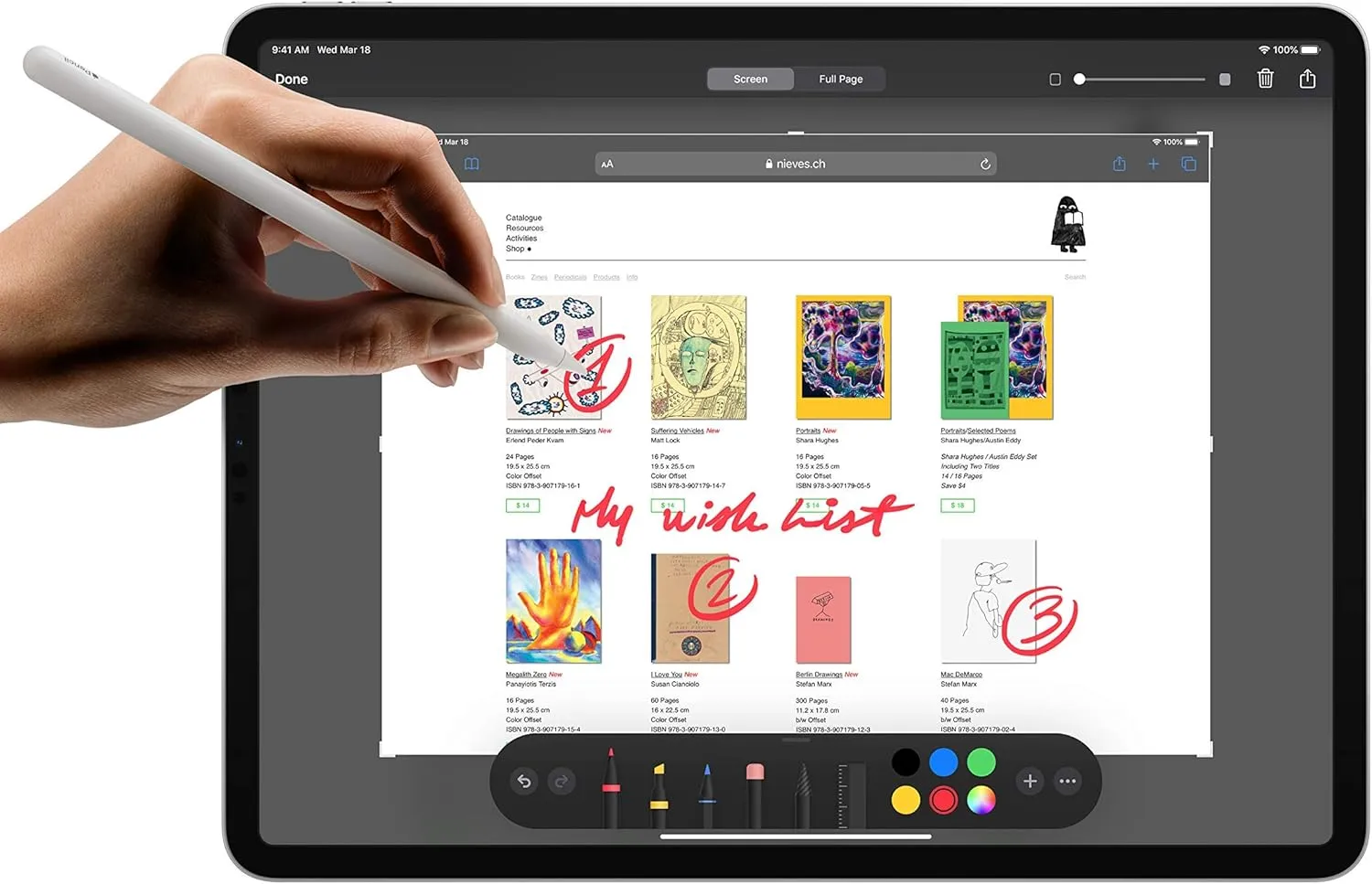 2020 Apple iPad Pro 2nd Gen (11 inch, Wi-Fi, 128GB) Silver (Renewed)
