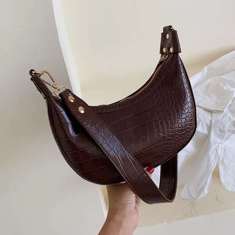 2020 Retro Stone Shoulder Pattern PU For Women Phone Small Handbags and Messenger Bag Lady Crossbody Purses Leather Bags Highly functional High-quality for low cost