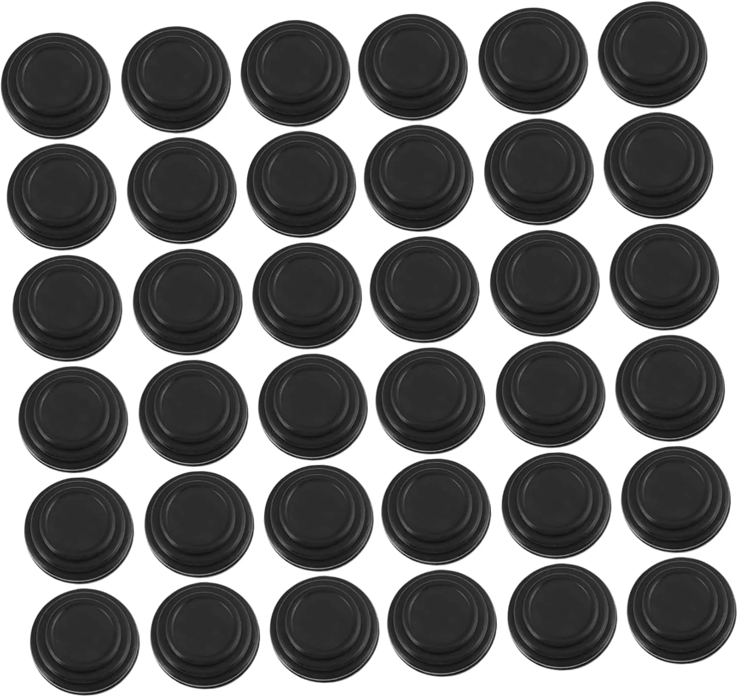 24Pcs Car Door Collision Stickers Shock Silicone Pads Gaskets Vehicle Door Sealing Protection for Long Lasting Use and Easy Installation