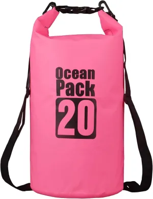 2L/3L/5L/10L/15L/20L/30L 500D Tarpaulin Heavey-Duty PVC Water Proof Dry Bag Sack for Kayaking/Boating/Canoeing/Fishing/Rafting/Swimming/Camping/Snowboarding