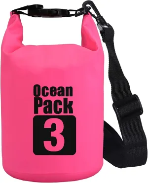 2L/3L/5L/10L/15L/20L/30L 500D Tarpaulin Heavey-Duty PVC Water Proof Dry Bag Sack for Kayaking/Boating/Canoeing/Fishing/Rafting/Swimming/Camping/Snowboarding