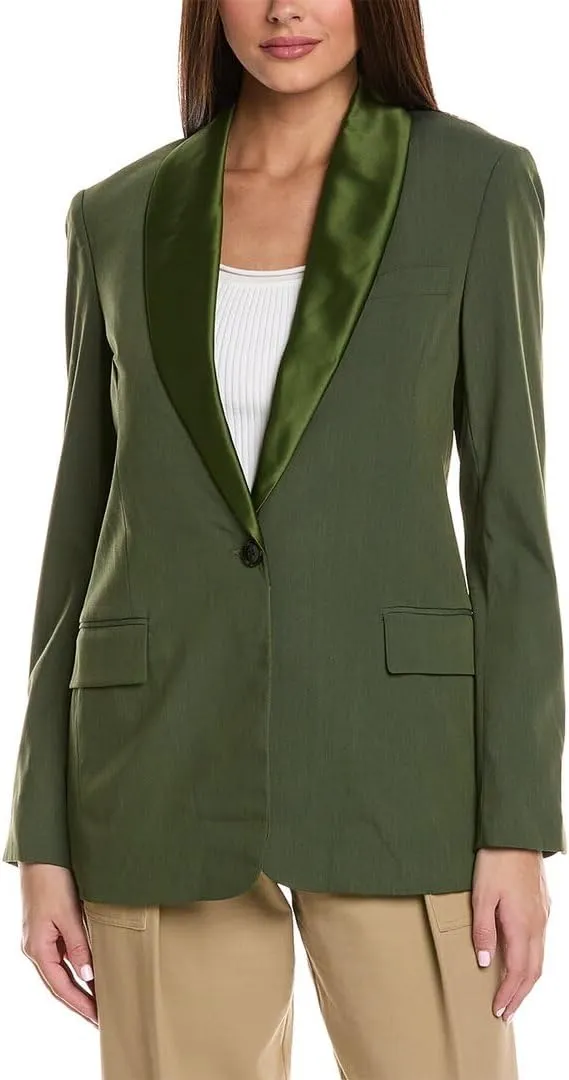 3.1 Phillip Lim Shawl Lapel Wool-Blend Blazer