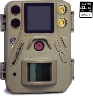 37MP 4K Hunting Trail Camera with Dual Flash (Red IR & White LED),IP67 Hunting Game Camera with 1.44'' Color LCD for Wildlife (SG520-D/SD)