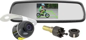 4.3" Rearview Security System (Rear View Mirror with Built-in Display and Color Camera) HK-4318