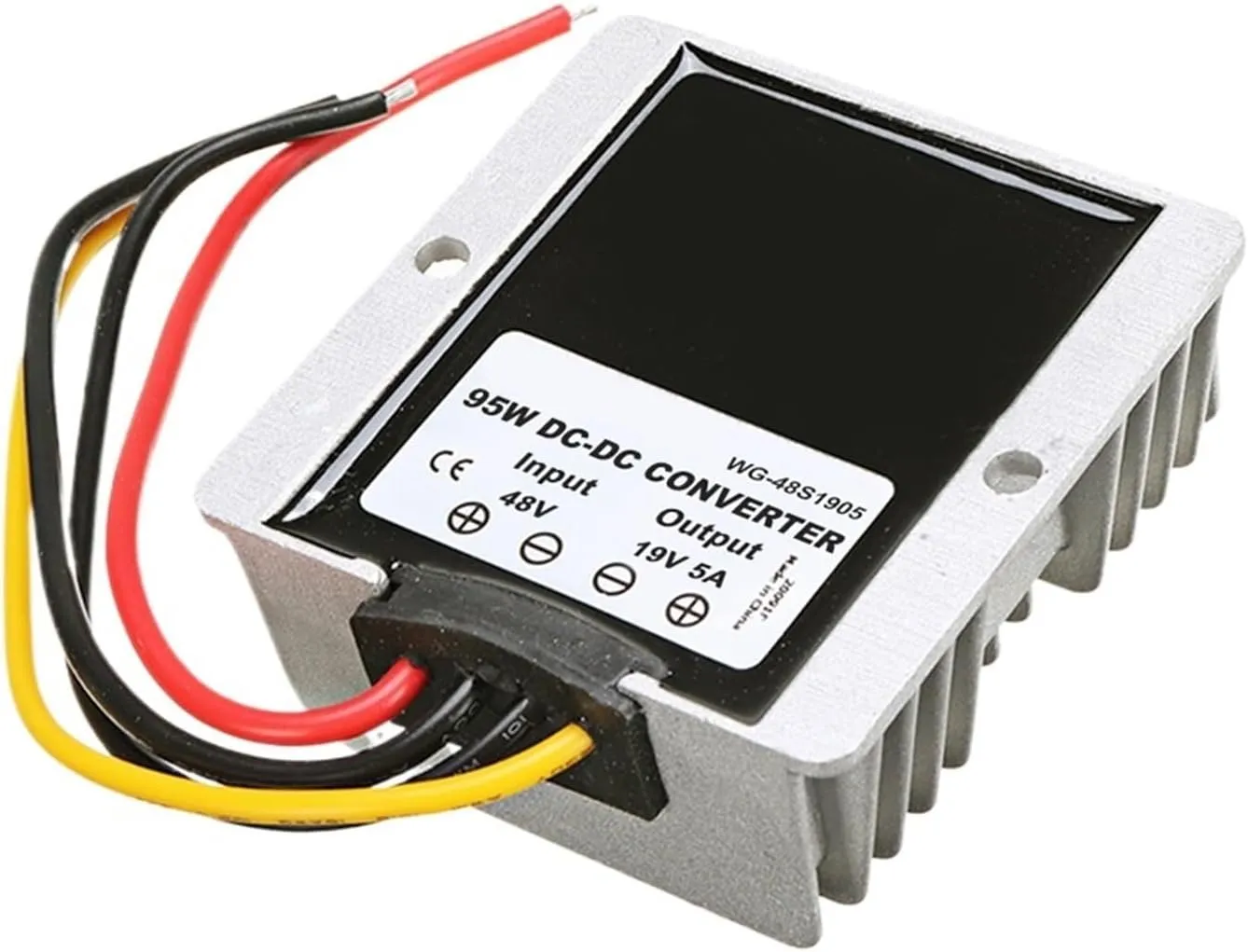 48V to 19V 5A 10A Step Down DC DC Converter 48 Volt to 19 Volt Voltage Reducer for Golf Carts Laptop Power Supply(10A)