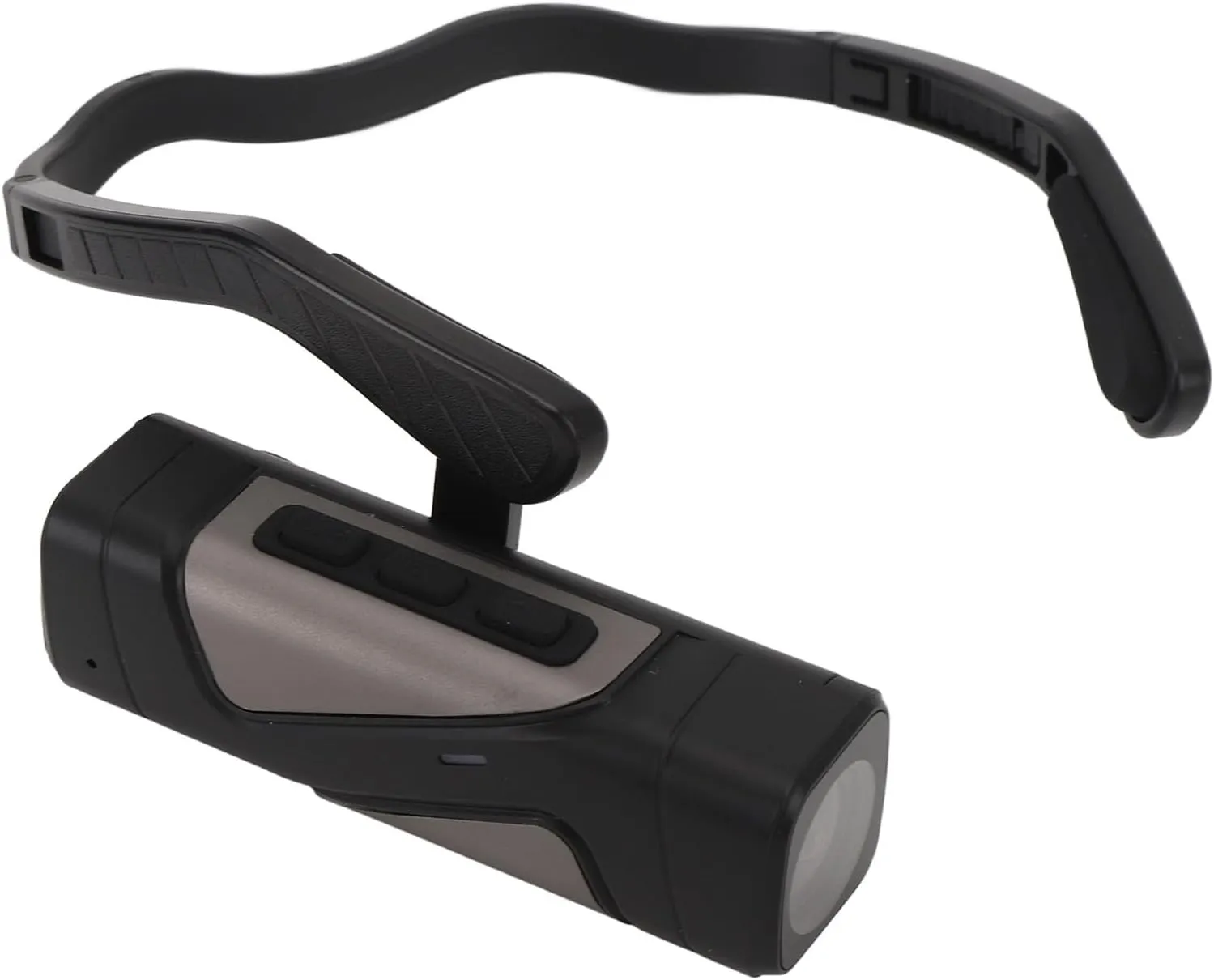 4K Head Mounted Sports Camera with 2.0 Stabilization, 130° Wide Angle, Versatile Mounting Options, Real time Monitoring, Direction Verification