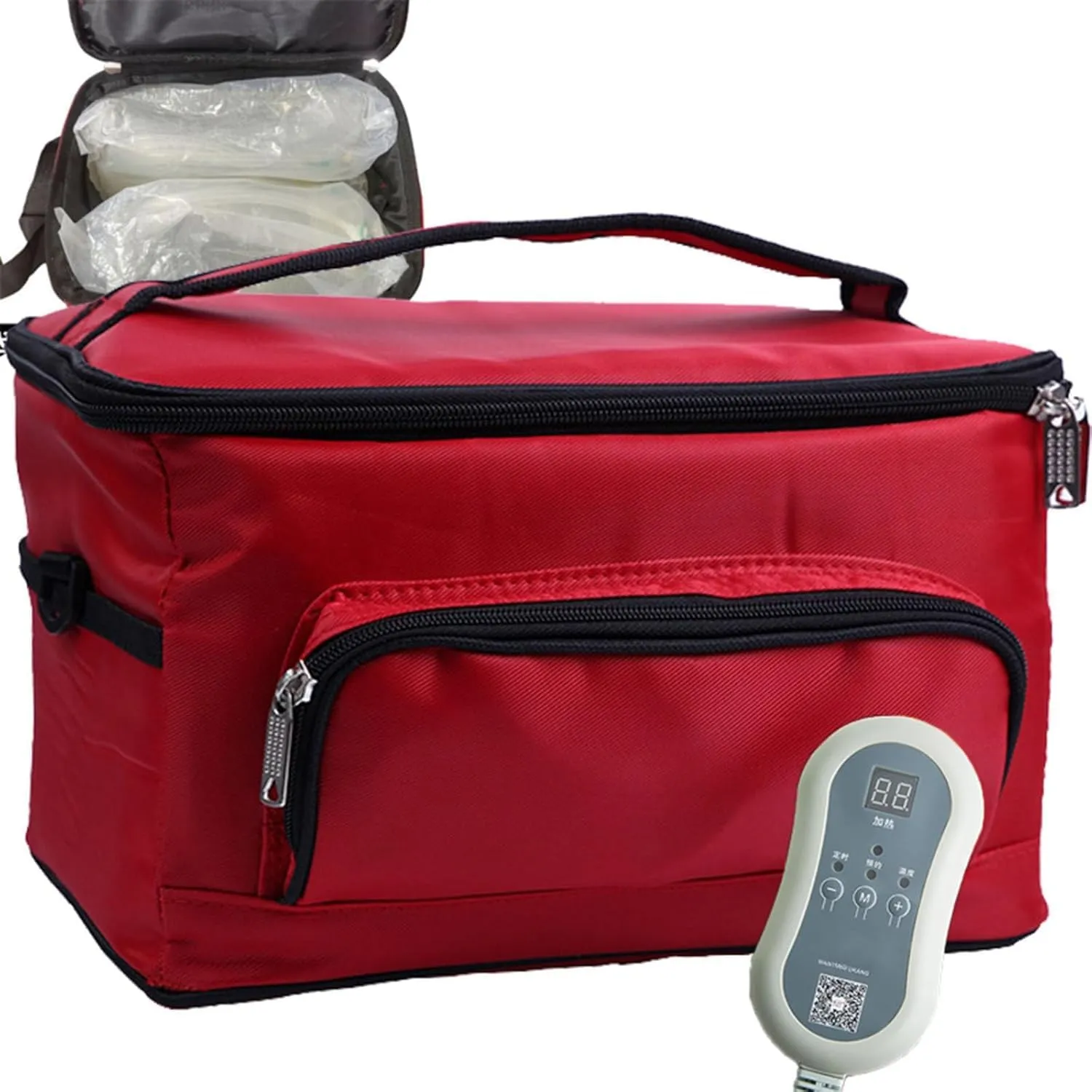 4L Abdominal Dialysis Fluid Heating Bag, Insulation Heating Package Warm Fluid Bag, 1-24 Hours Appointment Heating, Peritoneal Dialysis Supplies,Car/Home Use