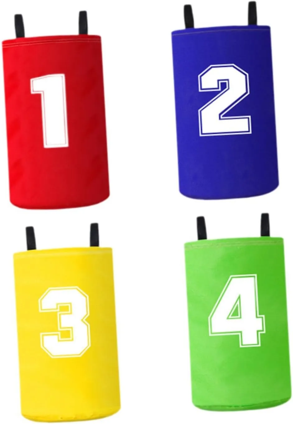 4Pcs Jumping Bag Legged Relay Race Bag Canvas Balance Training Toy Outdoor Game Jumping Bag for Carnival Yard Picnic