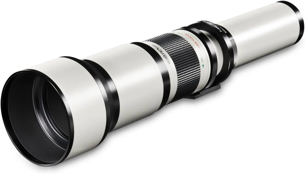 650-1300/8-16 DSLR T2 White