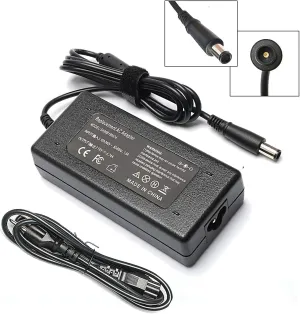 90W AC Adapter Laptop Charger for Hp Elitebook 8460p 8470p 8440p 8560p 8760p 8460w 8470w 8570w 8770w Probook 4430s 4440s 4520s 4530s 4540s Compaq 6730b 6530b 6560b Laptop Notebook Power Supply Cord