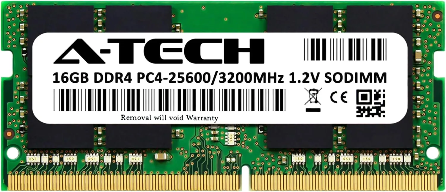 A-Tech 16GB RAM for Lenovo ThinkPad T14 Gen 3 (Intel) Laptop | DDR4 3200MHz PC4-25600 SODIMM 1.2V 260-Pin Non-ECC SO-DIMM Memory Upgrade