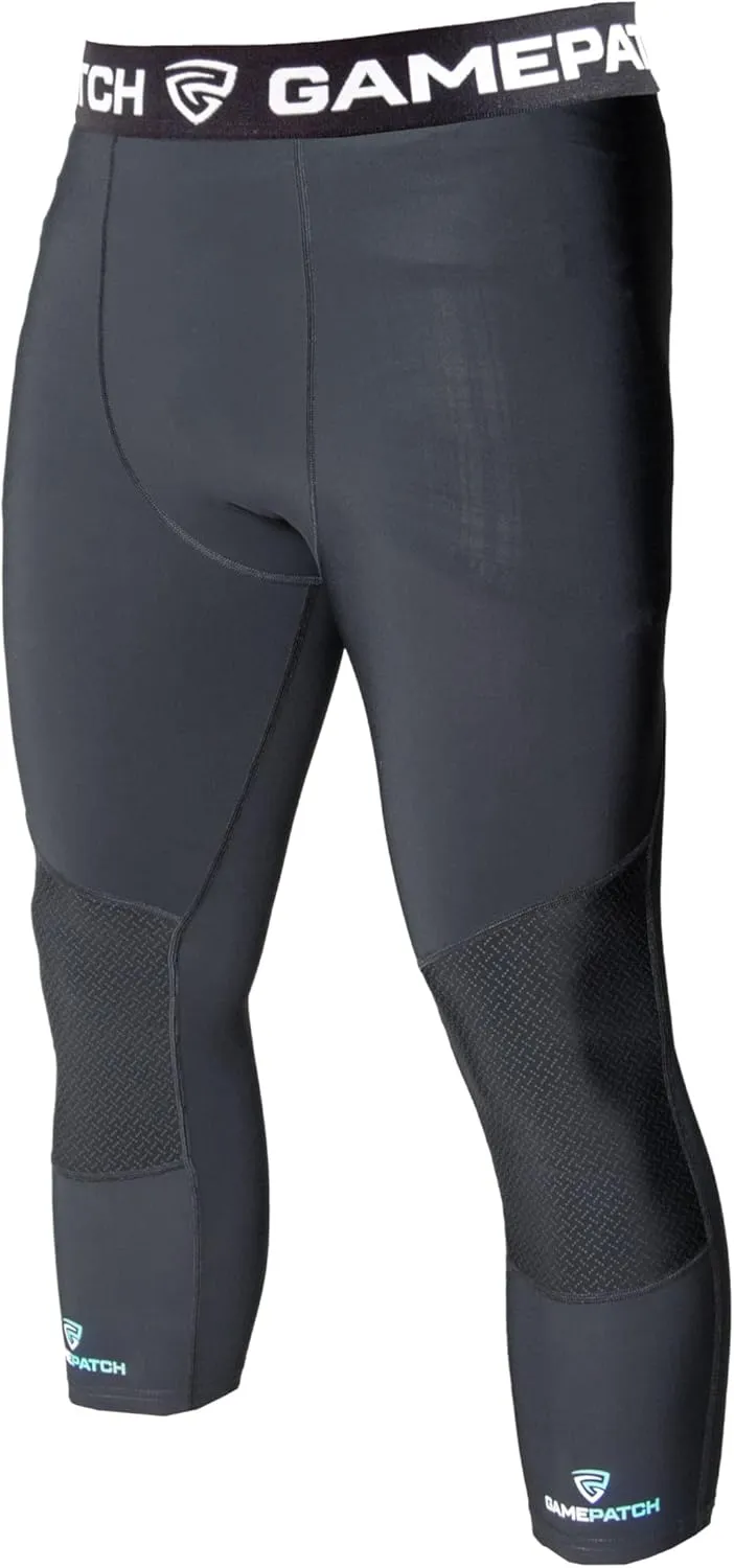 Abrasion Resistant 3/4 Tights Basketball, Football, Handball Sport Tights with Abrasion Protection on Knees Unisex