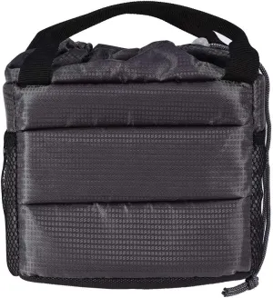 Acouto Camera Hand Bag Insert Partition Shockproof Padded Divider Case for DSLR (Grey)