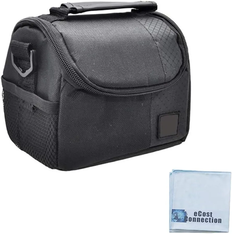 Acuvar Small Soft Padded Camera Bag for Canon, Sony, Olympus, & Samsung, DSLR Camera Bag Small, Camera Equipment Carrying Case, Gadget Bag With Shoulder Strap, Lightweight Case, Crossbody Camera Case