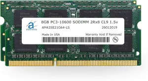 Adamanta 16GB (2x8GB) Memory Upgrade Compatible for Apple Mid 2010, Early 2011, Mid 2011, Late 2011 iMac, MacBook Pro, Mac Mini DDR3 1333Mhz PC3-10600 SODIMM 2Rx8 CL9 1.5v Module RAM
