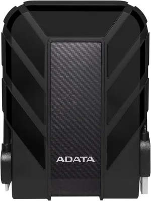ADATA HD710 Pro 2TB USB 3.1 IP68 Waterproof/Shockproof/Dustproof Ruggedized External Hard Drive, Black (AHD710P-2TU31-CBK)