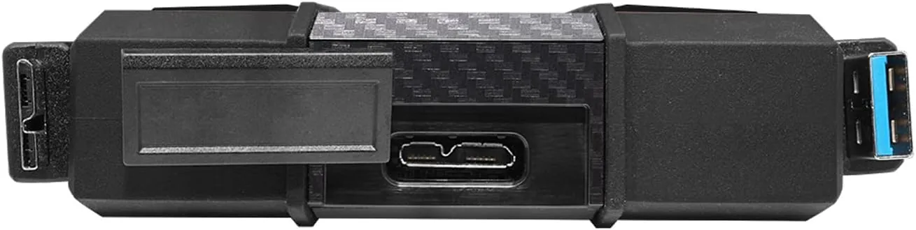 ADATA HD710 Pro 2TB USB 3.1 IP68 Waterproof/Shockproof/Dustproof Ruggedized External Hard Drive, Black (AHD710P-2TU31-CBK)