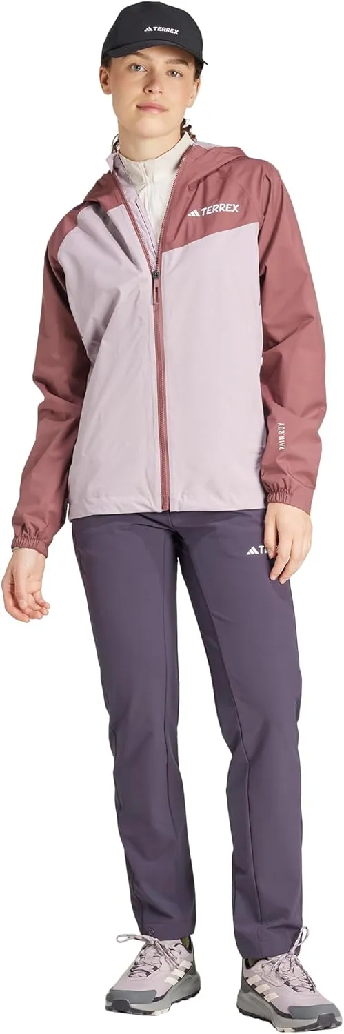 adidas Women's Standard Terrex Multi 2-Layer Rain.rdy Hiking Jacket
