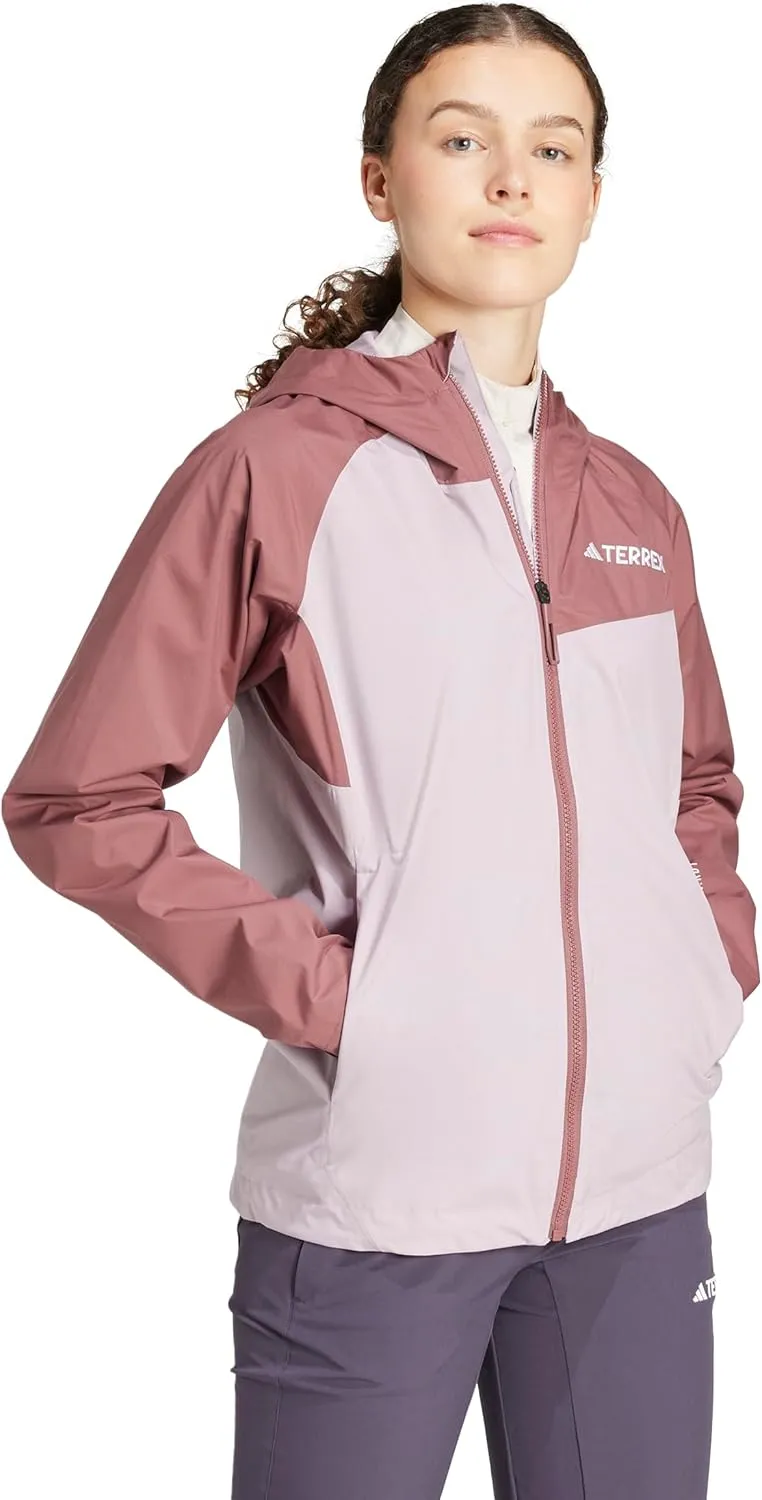 adidas Women's Standard Terrex Multi 2-Layer Rain.rdy Hiking Jacket