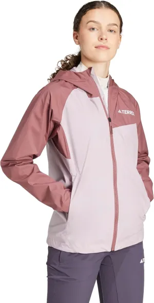 adidas Women's Standard Terrex Multi 2-Layer Rain.rdy Hiking Jacket