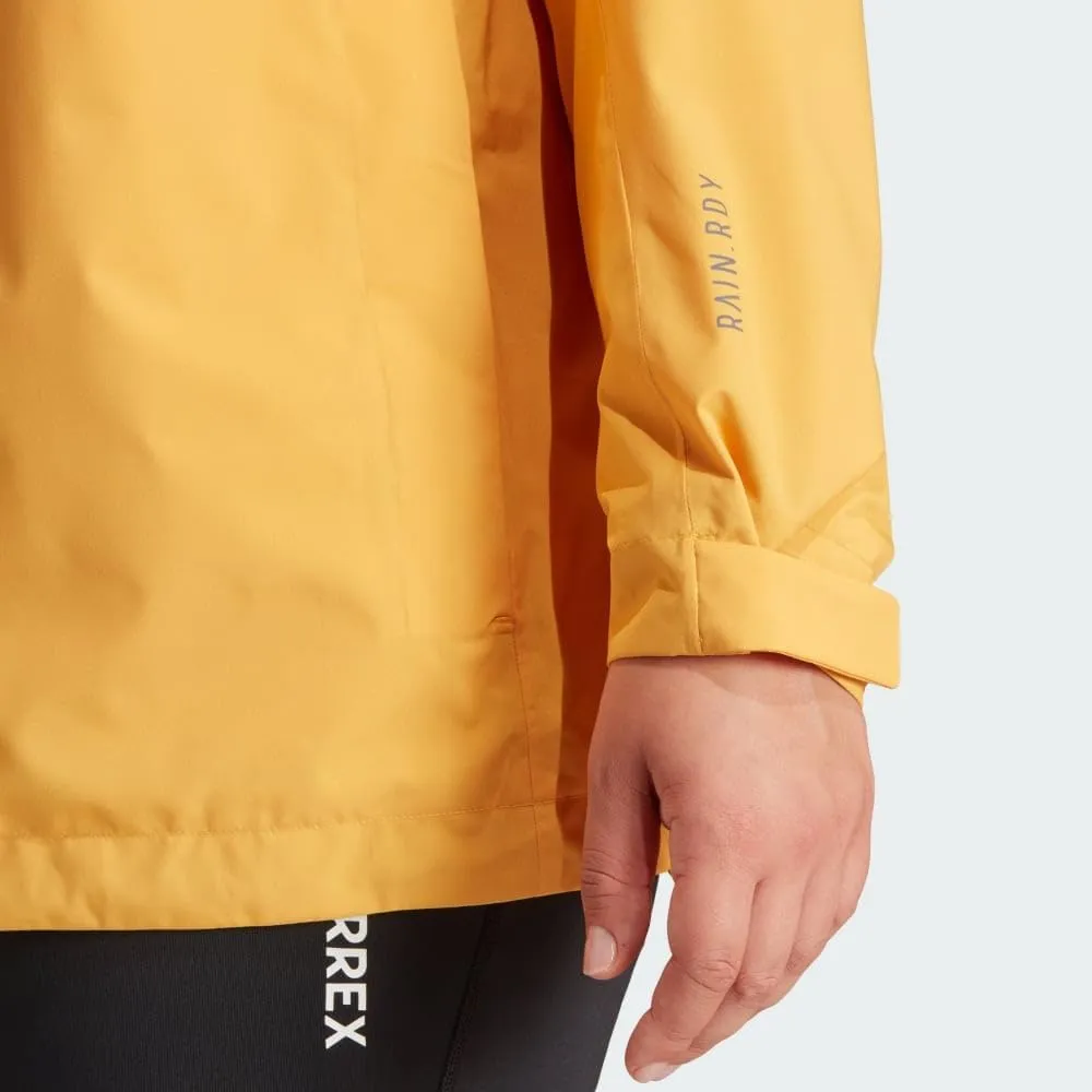 adidas Women's Terrex Multi Rain.rdy 2-Layer Rain Jacket (Plus Size)