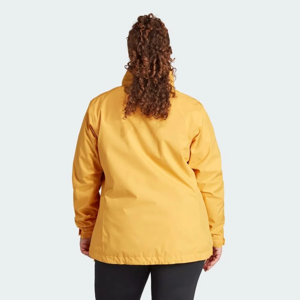 adidas Women's Terrex Multi Rain.rdy 2-Layer Rain Jacket (Plus Size)