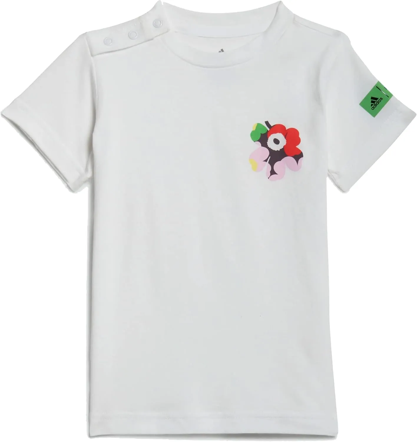 adidas X Marimekko Baby and Toddler Girls Summer Tights and Tee Set