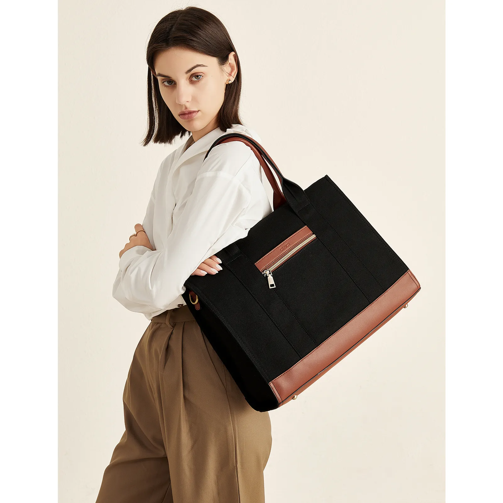 Agatha Women's  Canvas Laptop Totes