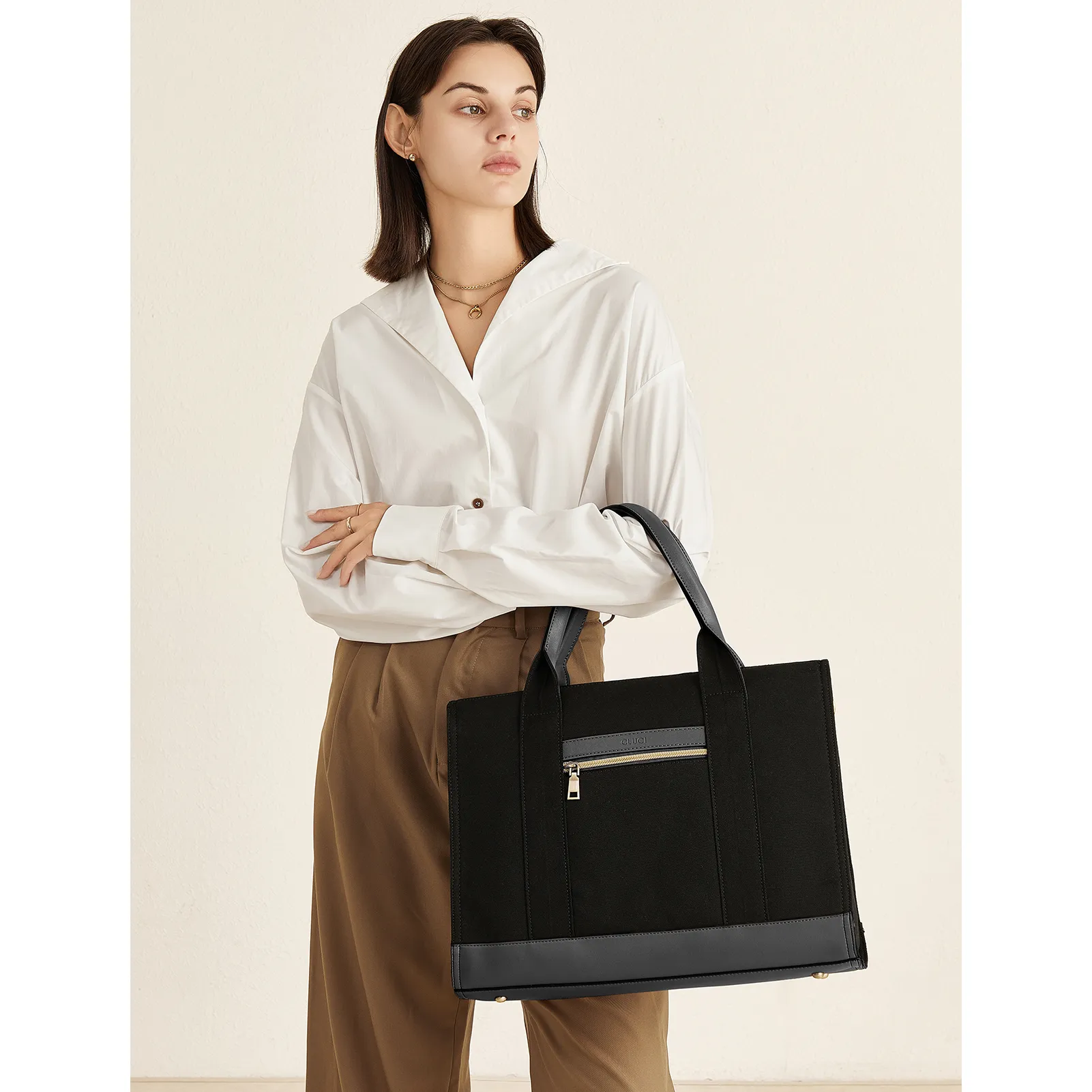 Agatha Women's  Canvas Laptop Totes