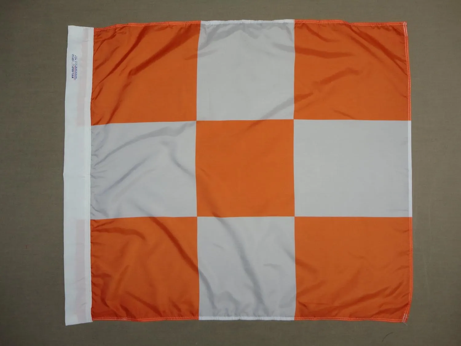 Airfield Vehicle Safety International Danger Indoor Outdoor Dyed Nylon Flag Canvas Pole Sleeve 3' X 3'