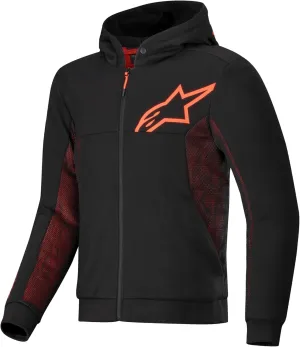 Alpinestars Chrome Air Sport Hoodie, Abrasion-Resistant Motorcycle Riding Jacket, Ventilation & CE-Certified Protection
