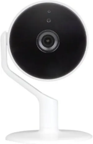 Aluratek SmartHome WiFi Security Camera with Night Vision, Motion Detection Alert Notfications, 2-Way Audio and Video Playback with Smartphone Application - ASHC02F