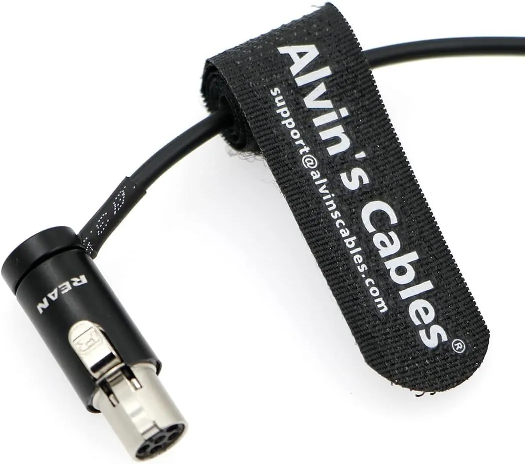 Alvin’s Cables Low-Profile TA5F to 3.5mm TRS Audio-Cable for Lectrosonics-DCHR-Receiver| SMQV Transmitter 60cm|24inches