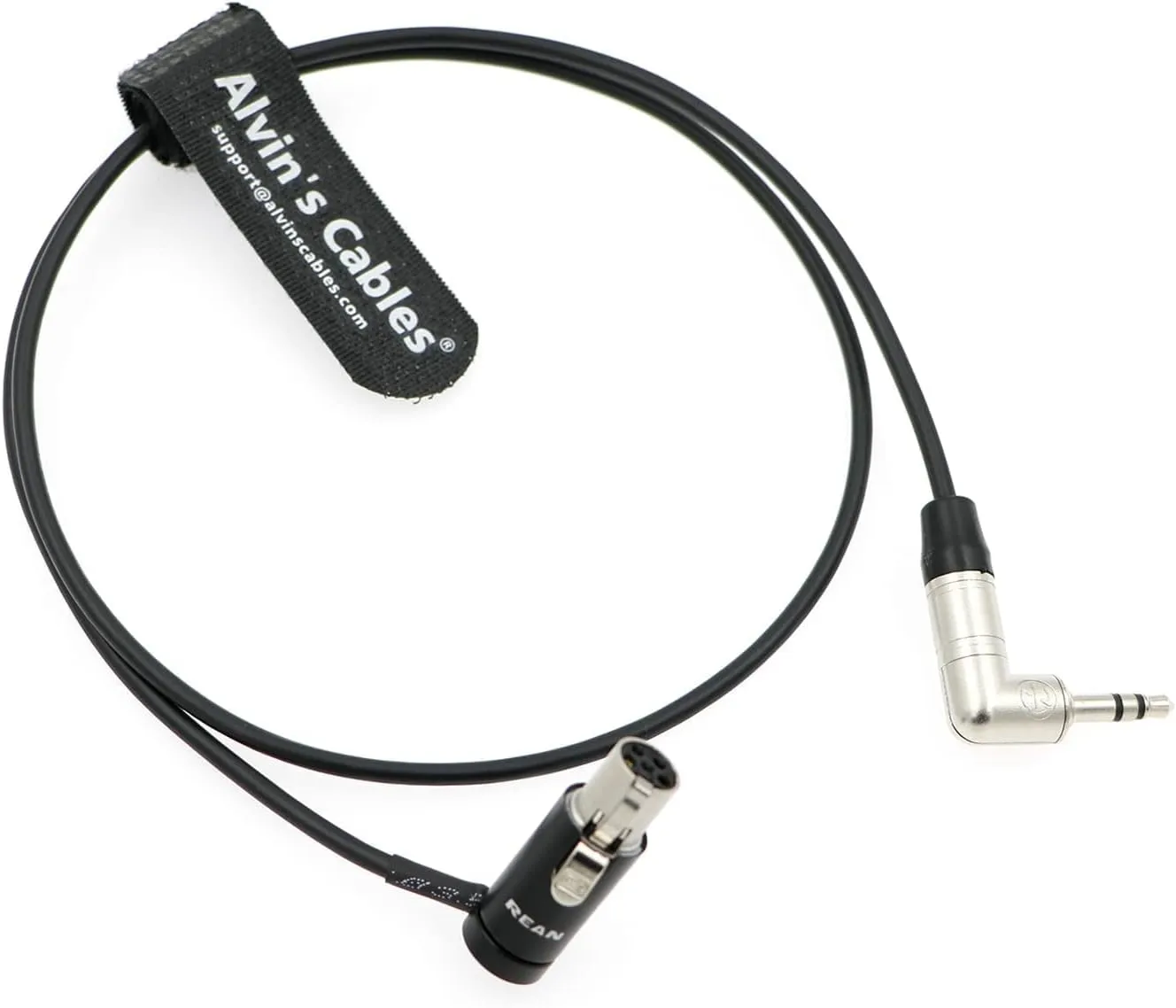 Alvin’s Cables Low-Profile TA5F to 3.5mm TRS Audio-Cable for Lectrosonics-DCHR-Receiver| SMQV Transmitter 60cm|24inches