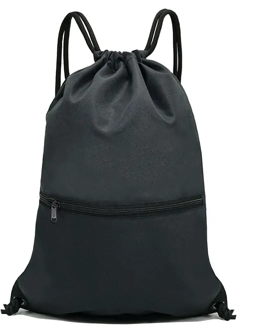 American Drawstring Backpack Bag Sport Gym Sackpack
