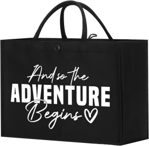And So The Adventure Begins Tote Bags Gifts for Women