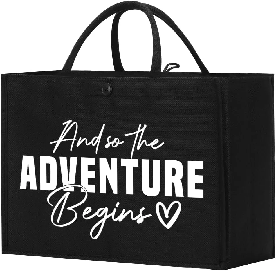 And So The Adventure Begins Tote Bags Gifts for Women