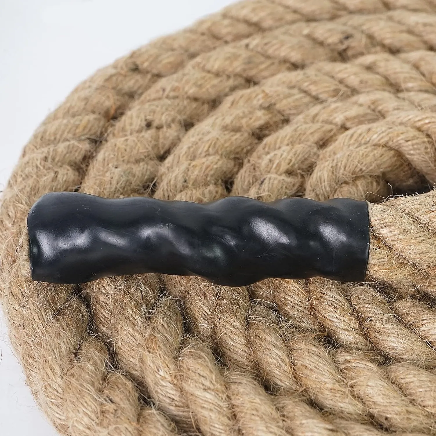Aoneky Jute Rope - 1.18/1.5 Inch Twisted Hemp Rope for Crafts, Climbing, Anchor, Hammock, Nautical, Cat Scratching Post, Tug of War, Decorate (1 inch x 48 Feet)
