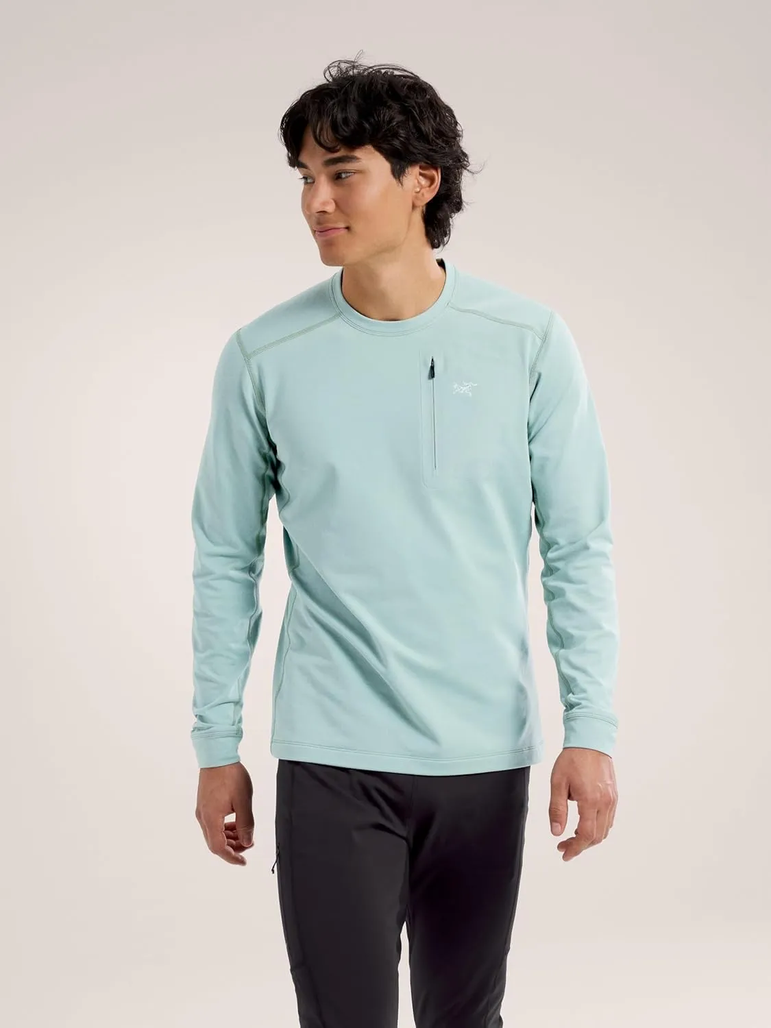 Arc'teryx Rho LT Crew Neck Men's | Versatile Lightweight Base Layer