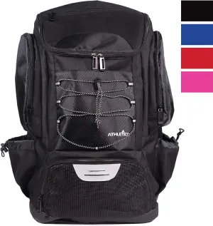 Athletico Swim Backpack - Swim Bag With Wet & Dry Compartments for Swimming, Beach, Camping - Pool Bags With Laptop Sleeve
