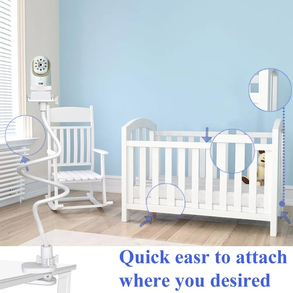 Baby Monitor Holder Mount for Infant Optics DXR-8 PRO & DXR-8