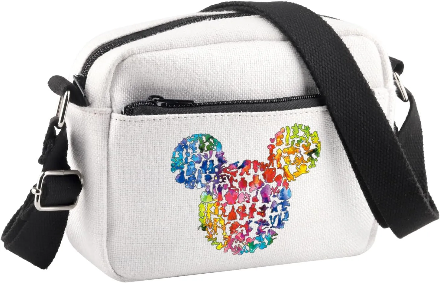 BDPWSS Cartoon Mouse Cute Mouse Themed Gifts Crossbody Bag Fairy Tales Merchandise Vacation Trip Gift Magic Kingdom Gift