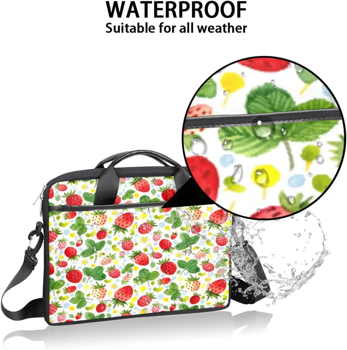 Billiards Sport Laptop Shoulder Messenger Bag Waterproof Laptop Briefcase with Handle and Padded Strap Case Sleeve